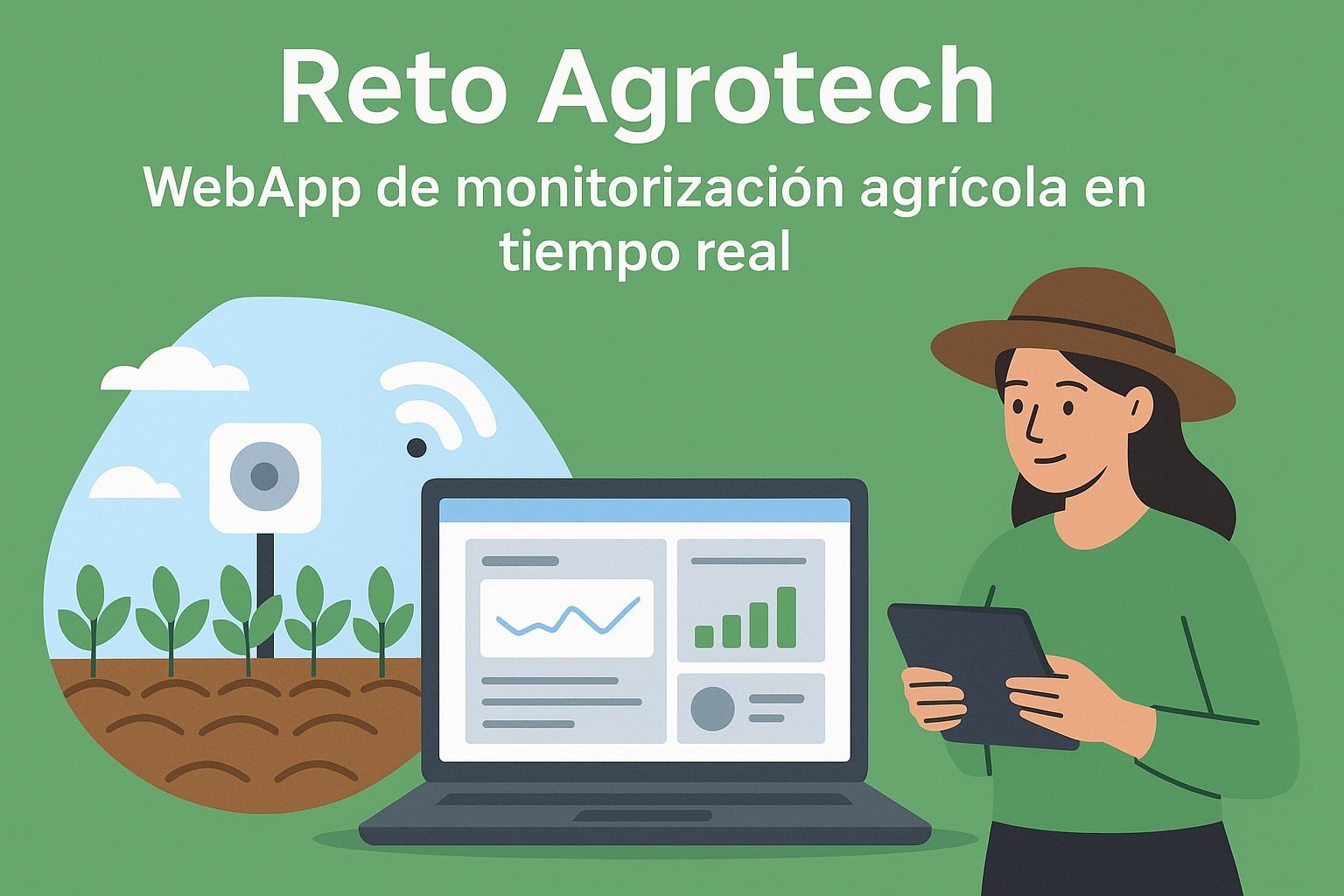 Reto Agrotech: WebApp de monitorización agrícola en tiempo real